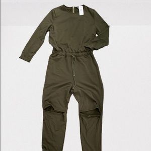 BNWT - Olive Green Jumpsuit